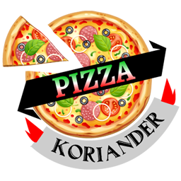 Koriander pizza logo.